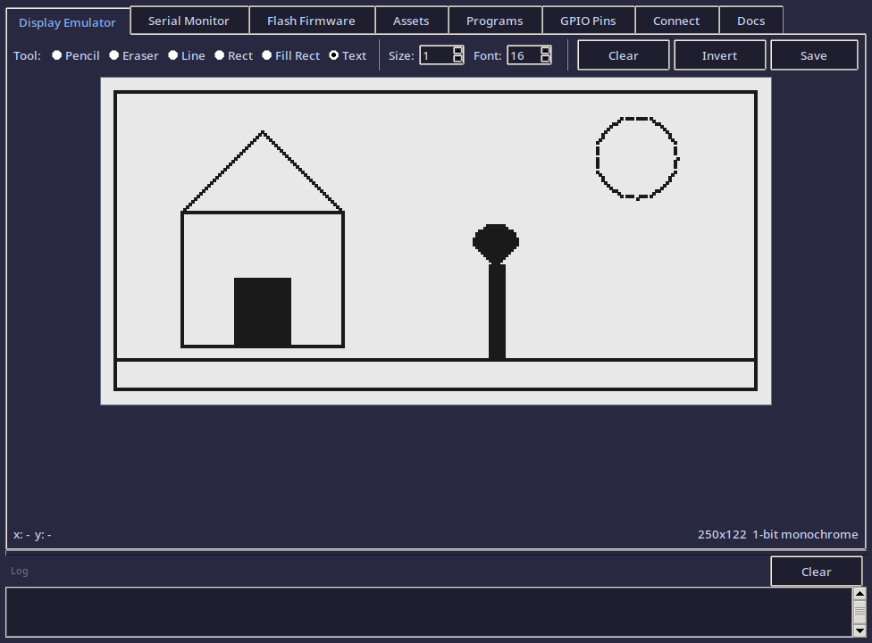 Drawing tools in action