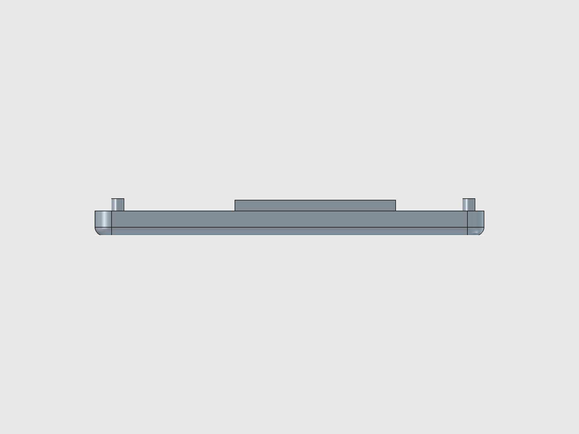 Base plate isometric