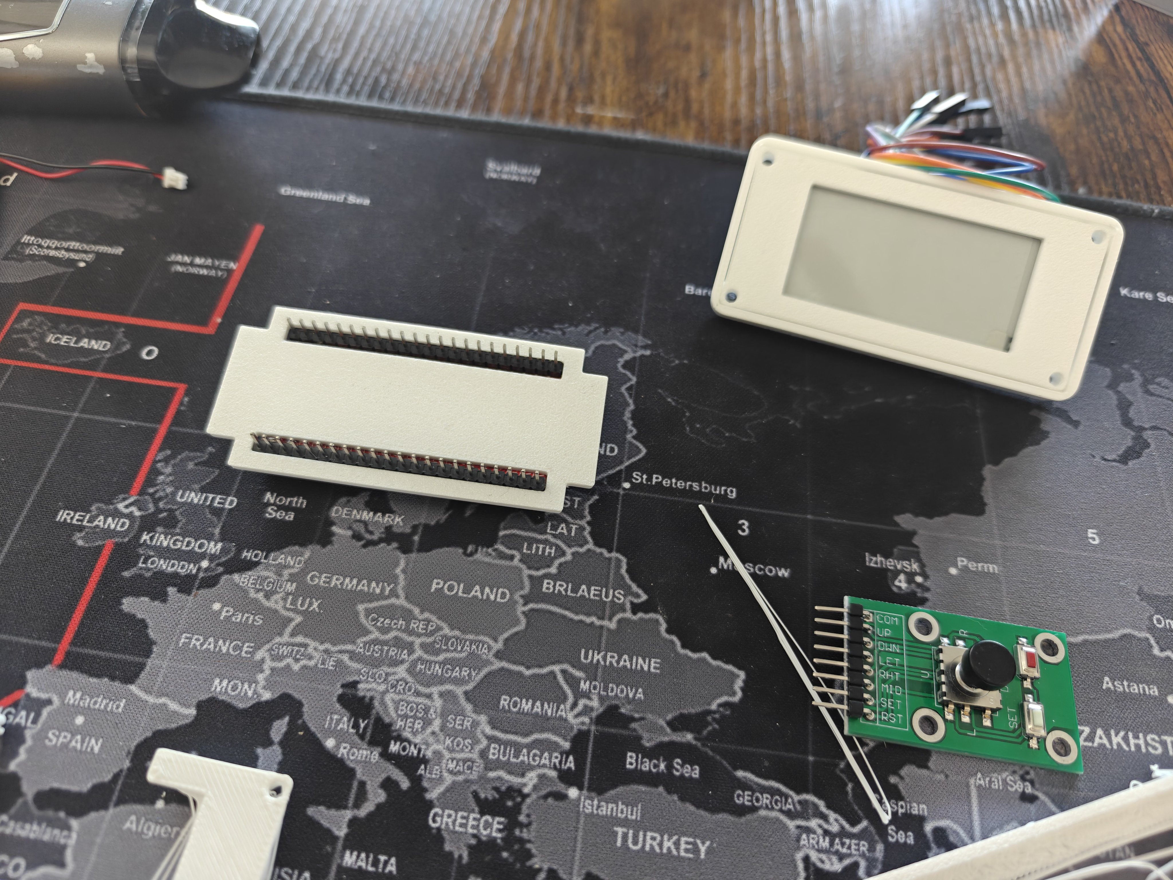 Components layout overview