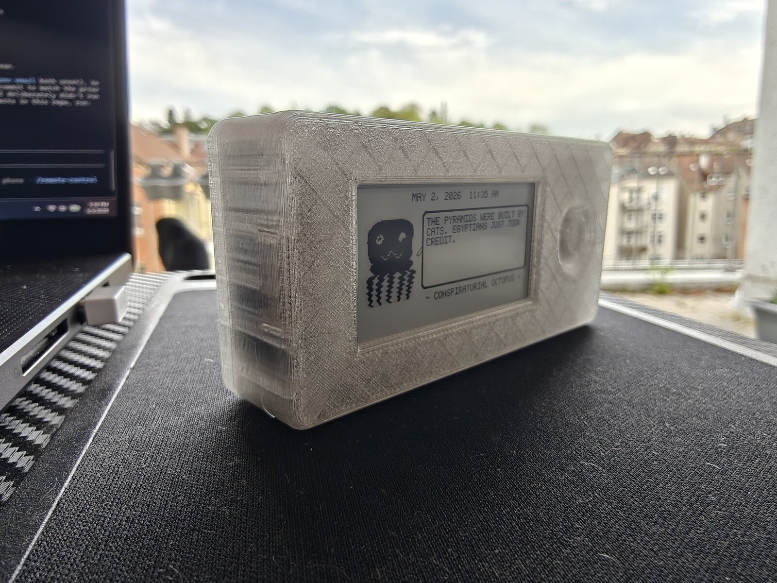 Mk2 translucent outdoors — three-quarter right angle