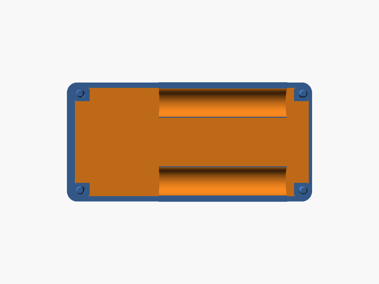 Base plate v2 — top view
