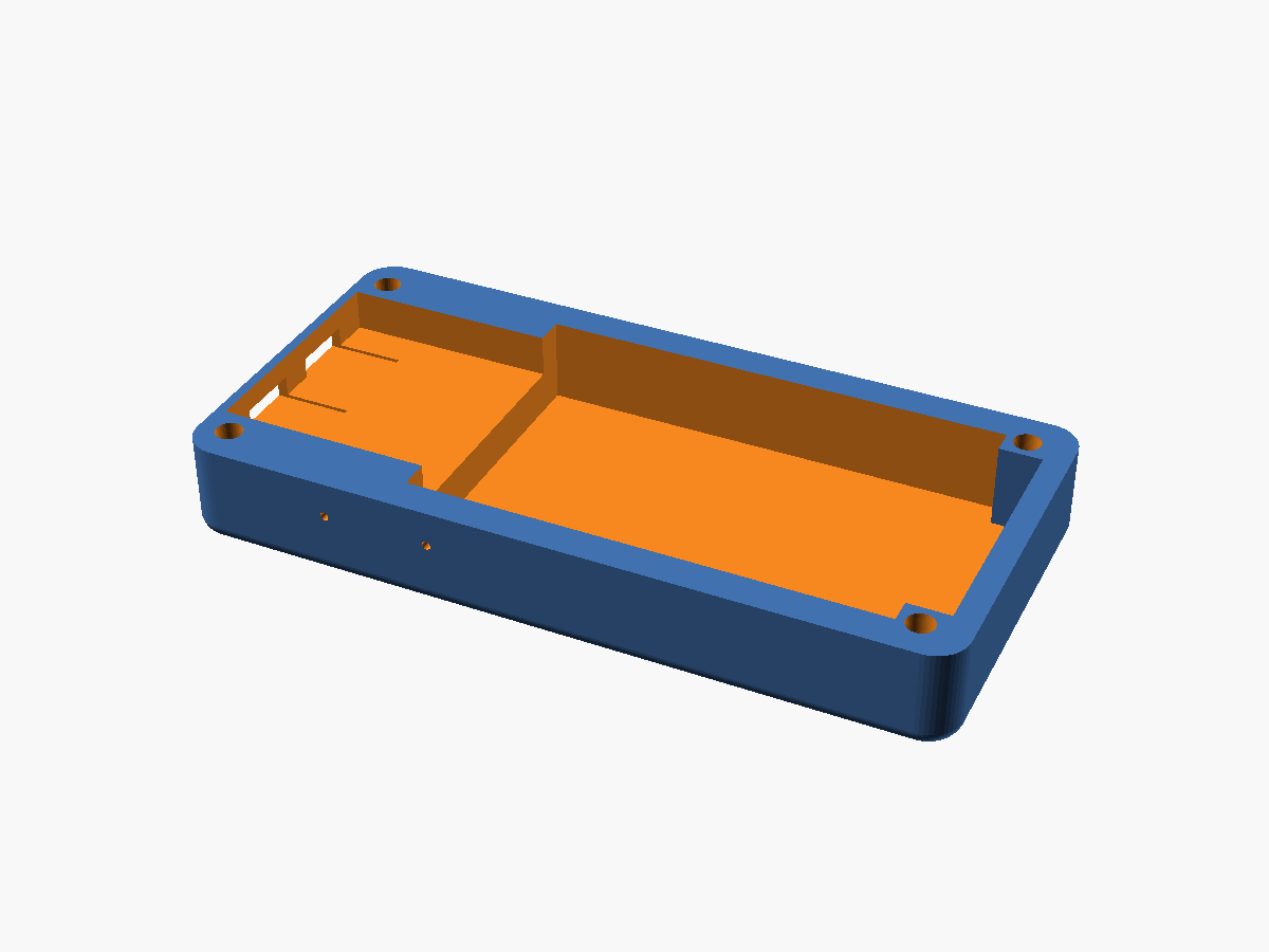 Rev 2 joystick base — isometric