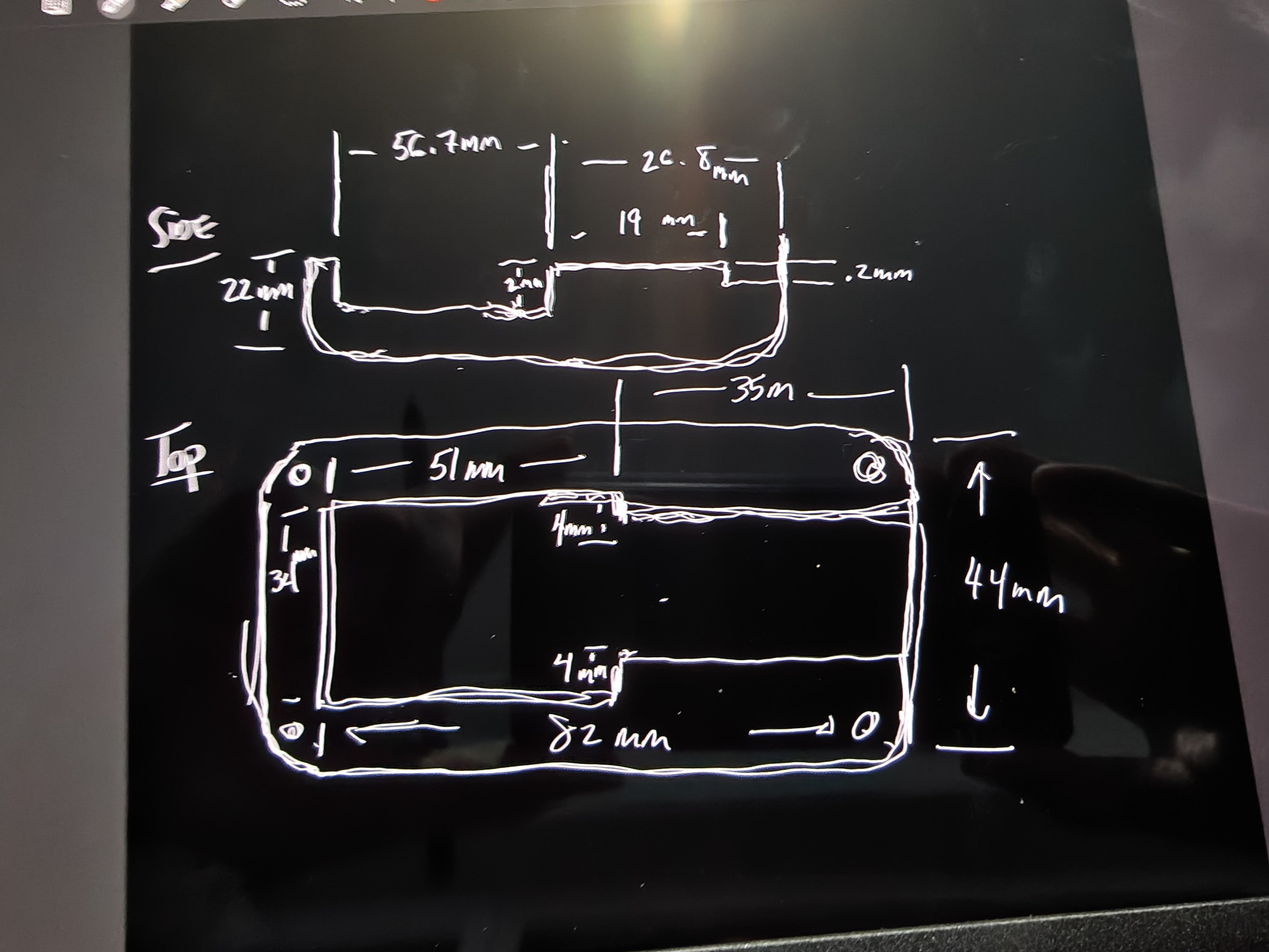 Rev 2 dimensions sketch