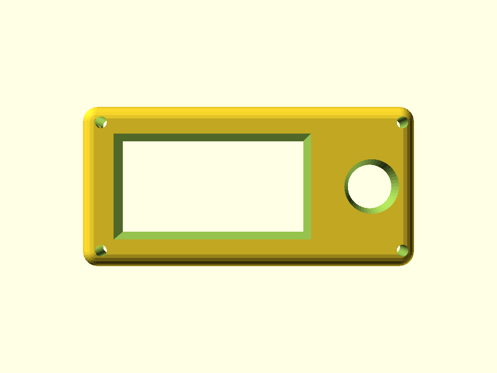 Rev 2 top cover — top view