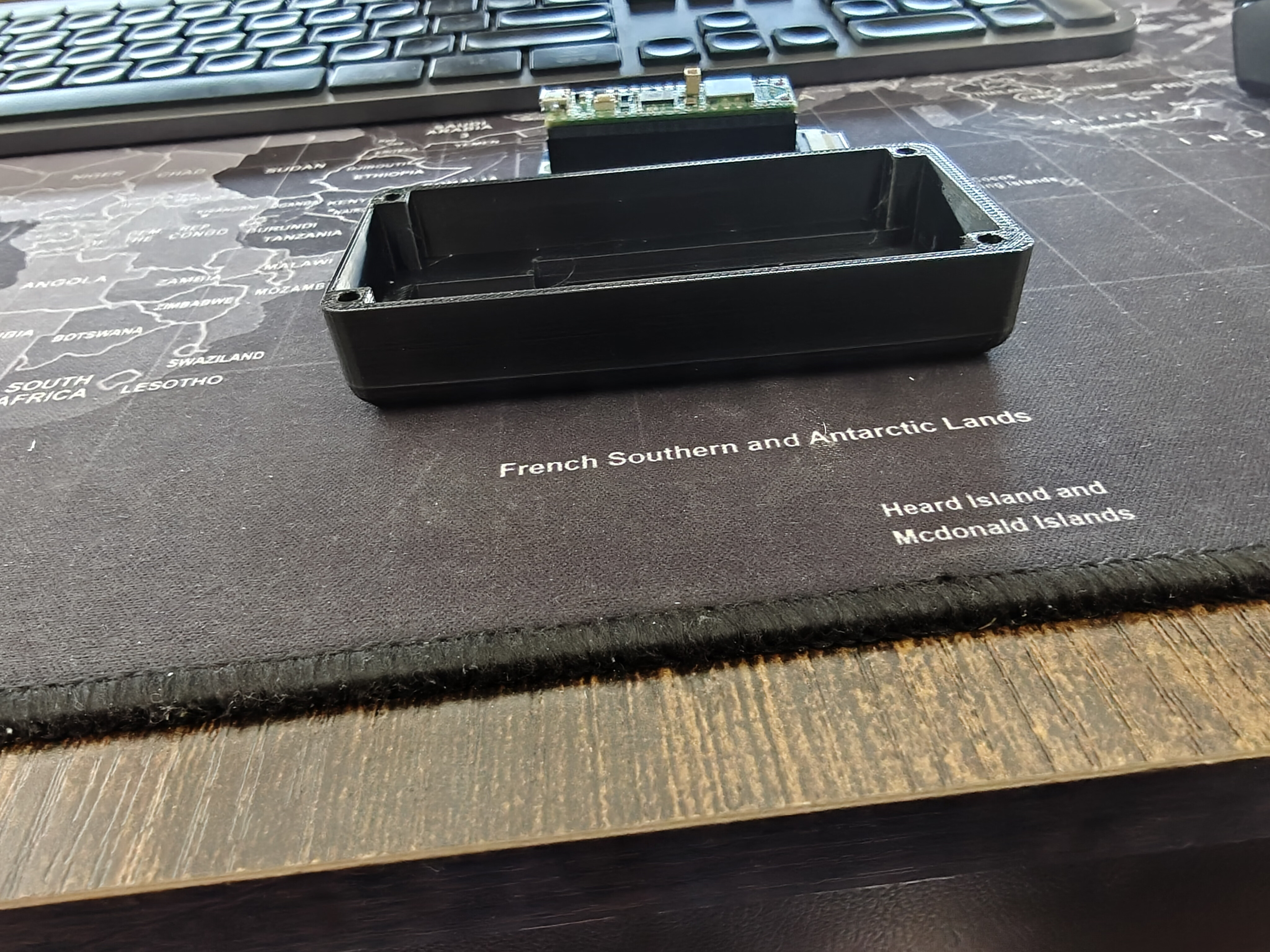 Assembled stack side profile