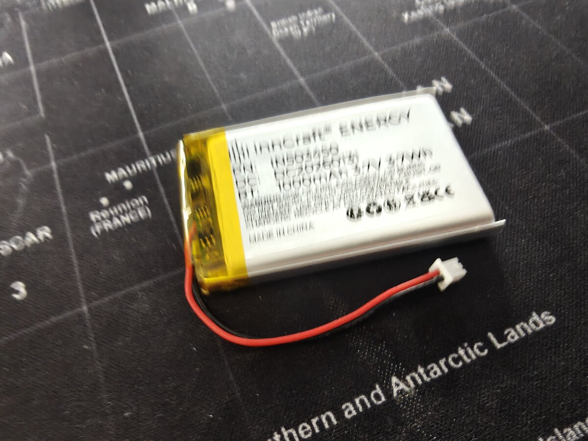 InnCraft Energy 1000mAh LiPo battery with Molex connector
